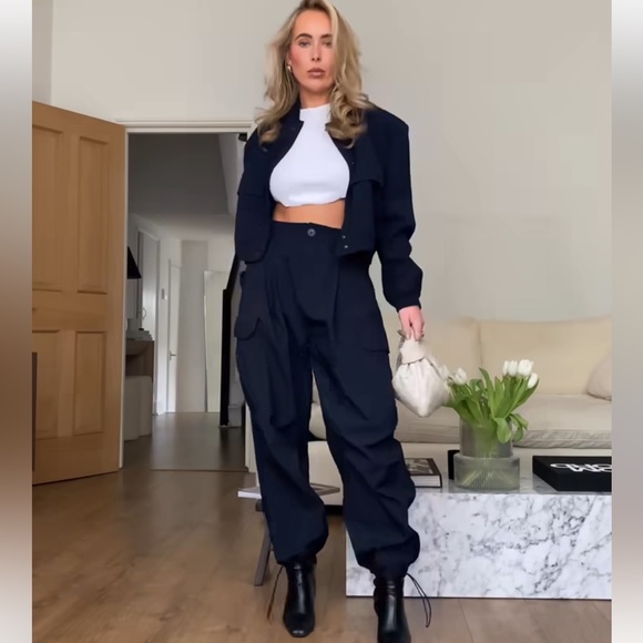 ZARA MAXI POCKET BOMBER - Picture 4 of 10